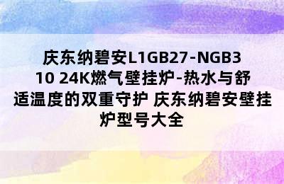 庆东纳碧安L1GB27-NGB310 24K燃气壁挂炉-热水与舒适温度的双重守护 庆东纳碧安壁挂炉型号大全